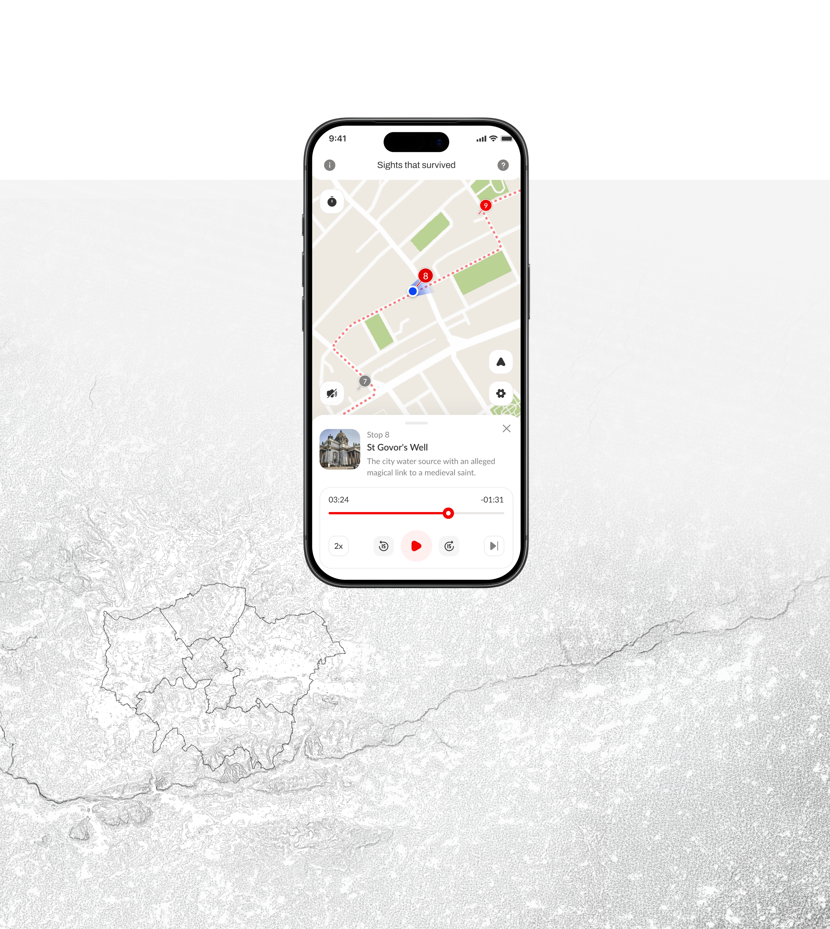Cobble — map