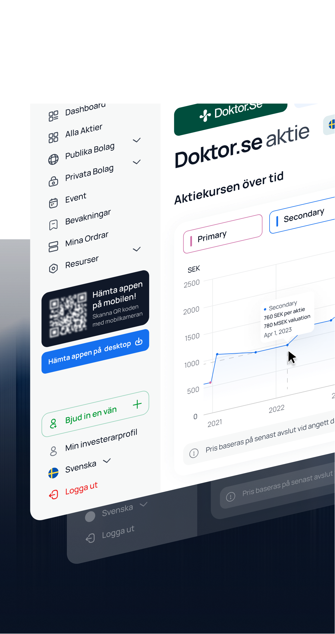 Eqvor — App Dashboard