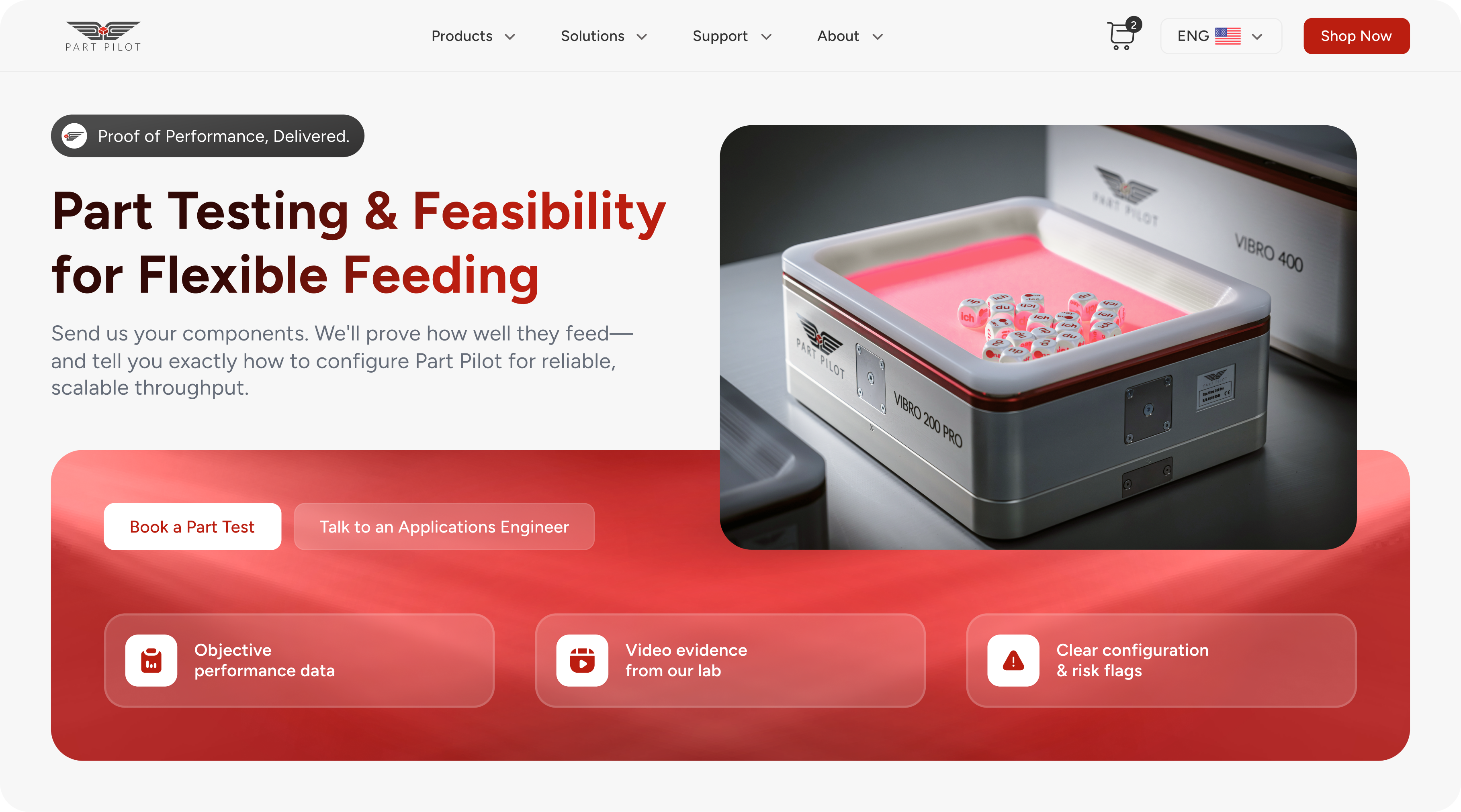 PartPilot — manufacturing hero