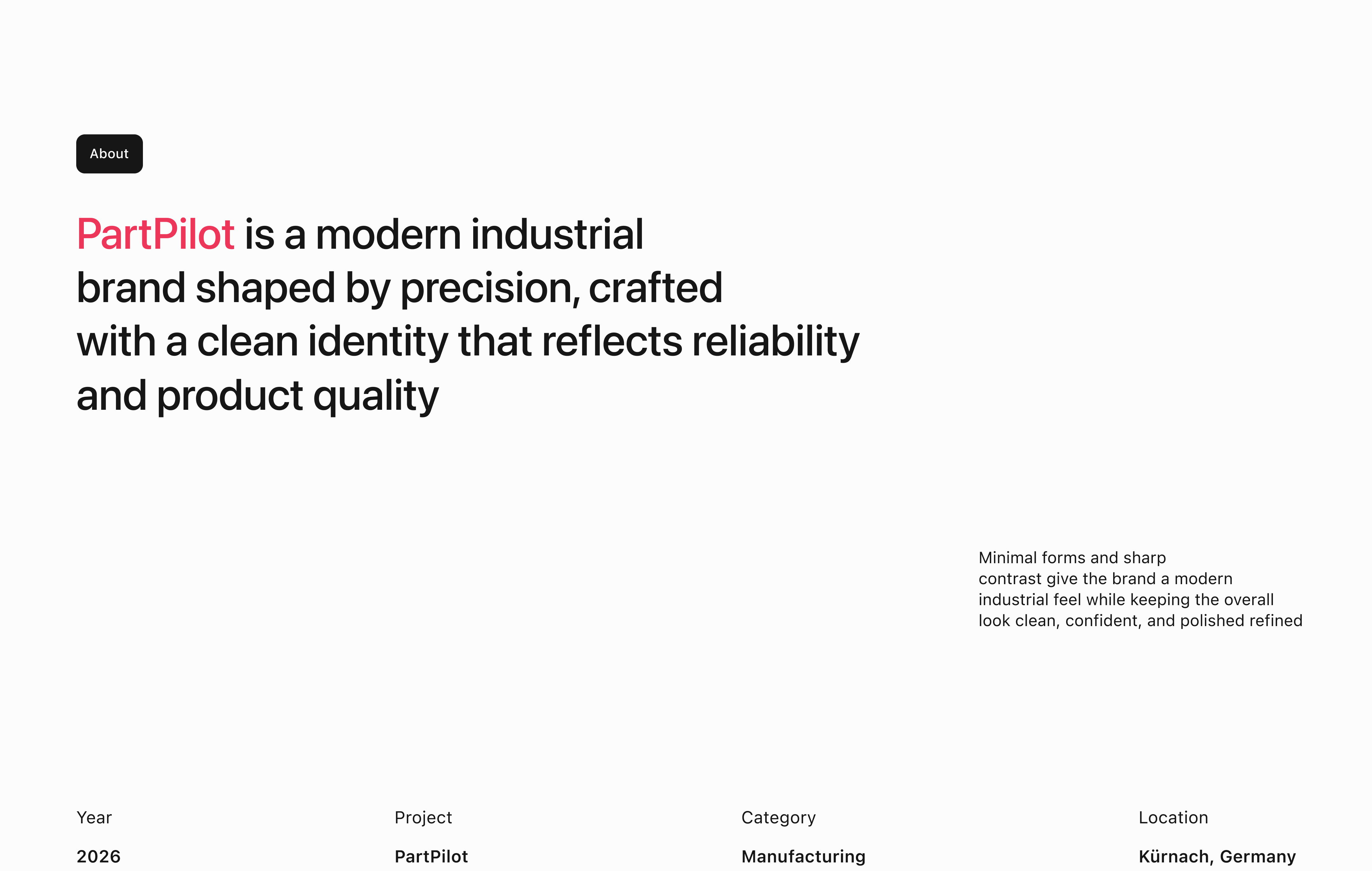 PartPilot — project overview