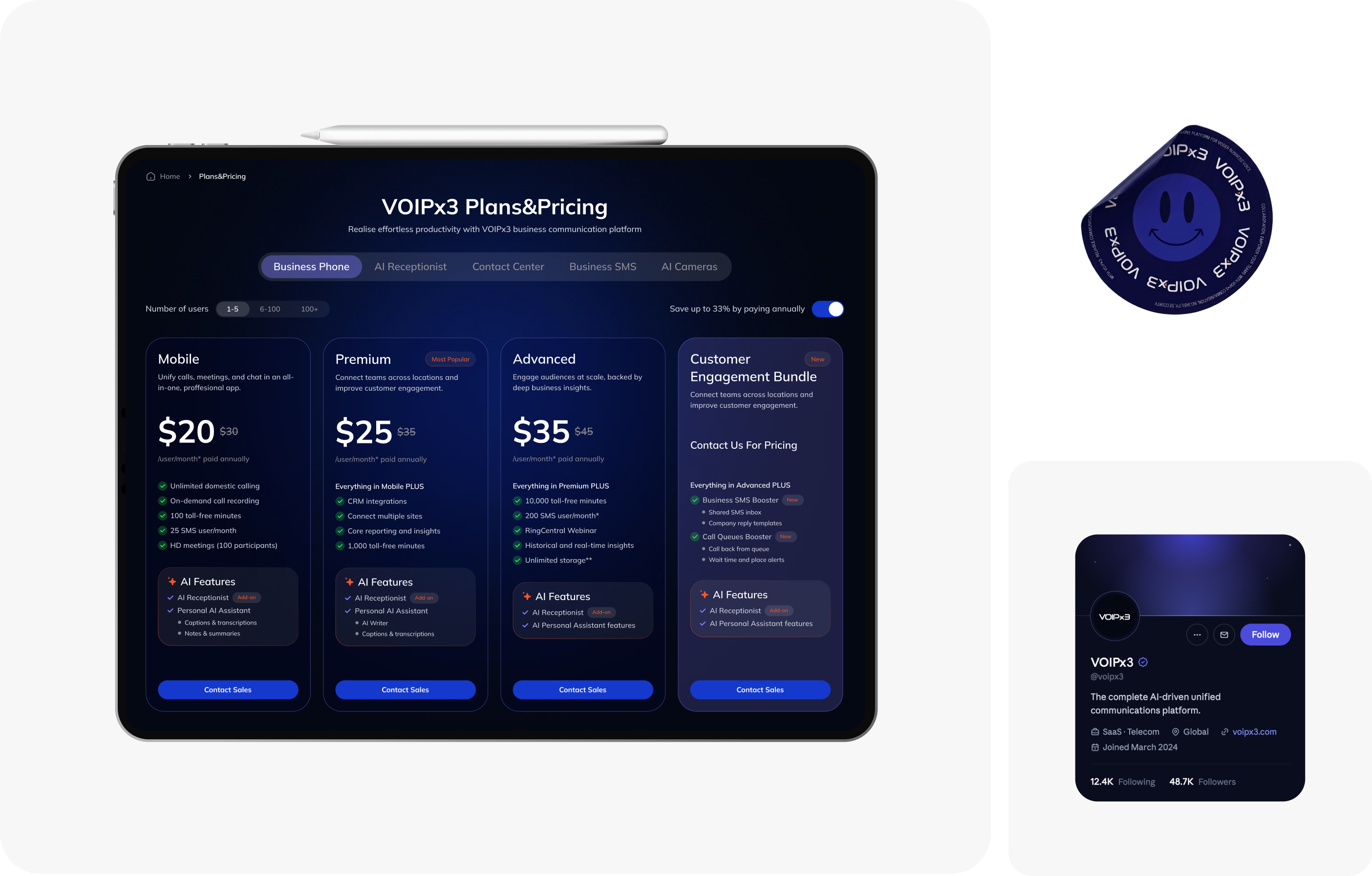 Plans & pricing